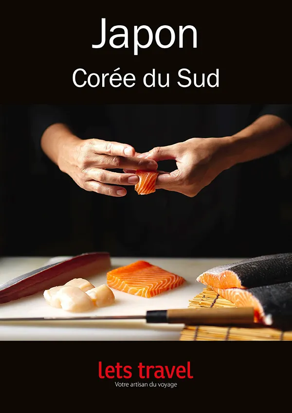 Préparation de sushis au Japon — un moment raffiné et incontournable de la gastronomie asiatique.